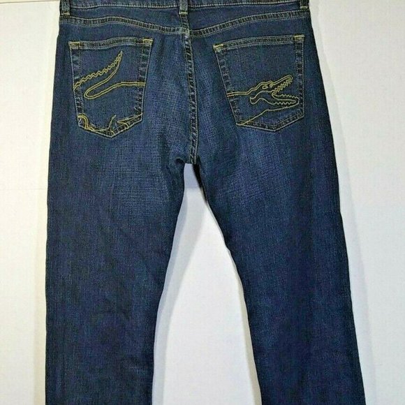 lacoste bootcut jeans